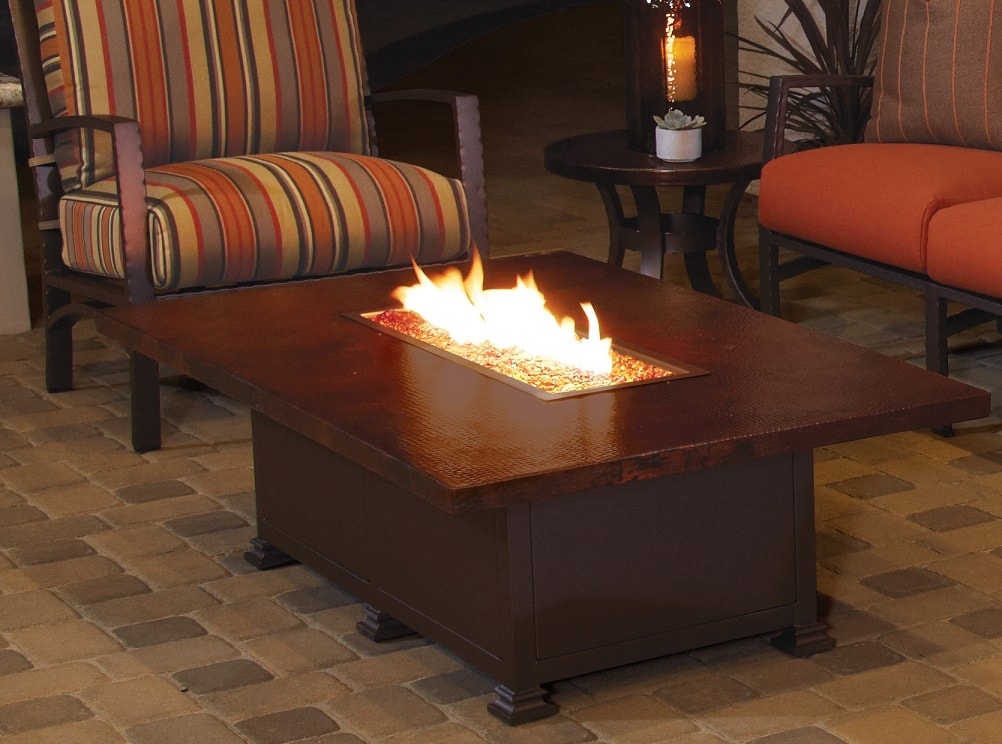 Hammered Copper Fire Pits by O.W Lee