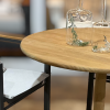 Q-works Vera pedestal bistro table